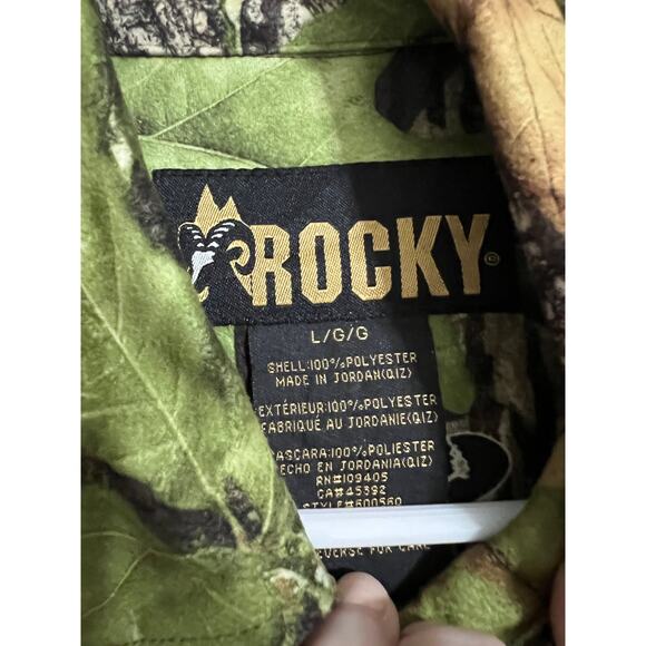 NWT Rocky Outdoor Gear ScentIQ Atomic Camo Shirt Large - Picture 7 of 8
